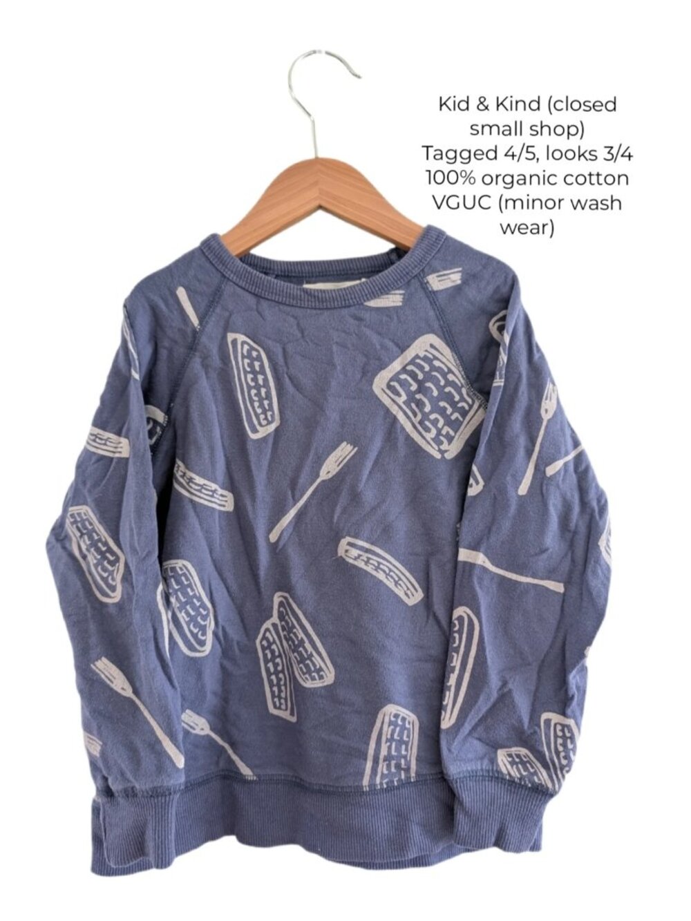 Kid & Kind (closed small shop) 3T 4T 5T Sweatshirt Kids